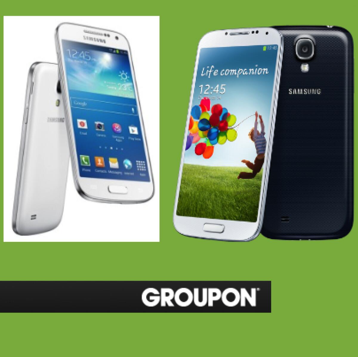 Offerte Smartphone: SAMSUNG Galaxy S4 in offerta a 479€  e S4 Mini a 329€ su GROUPON Garanzia Europa - 