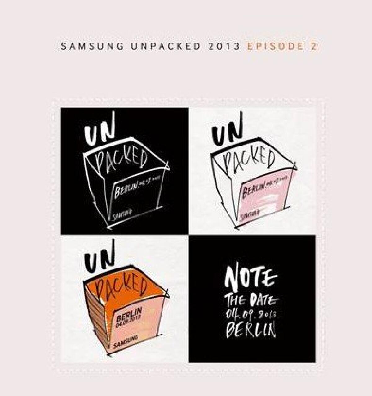 Samsung presenterà Galaxy Note 3 e lo SmartWatch al Samsung Unpacked del 4 Settembre 2013 - 