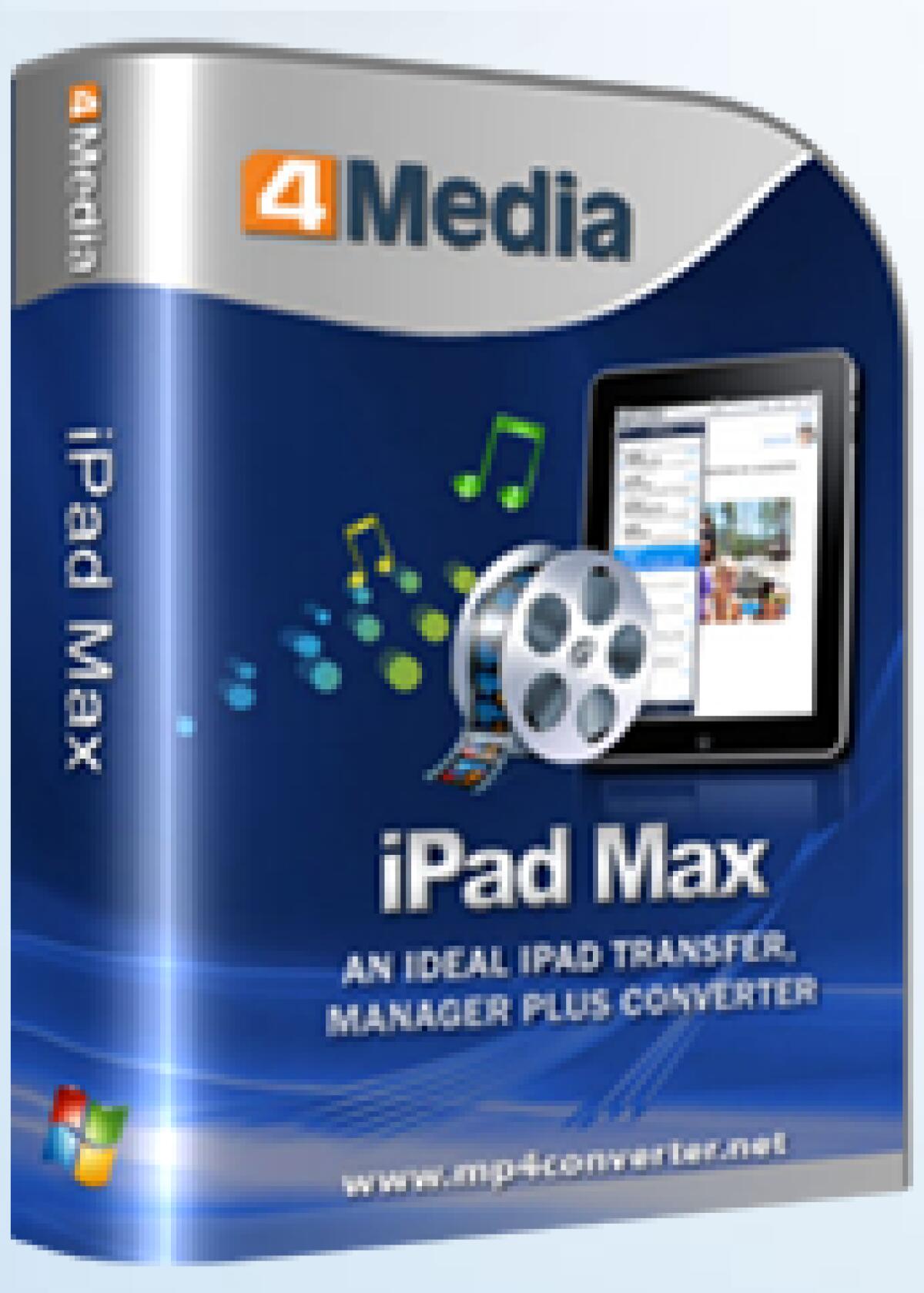 4Media iPad Max Gratis con Licenza: Fare il Backup del vostro iPad e convertire File multimediali [Windows App] - 