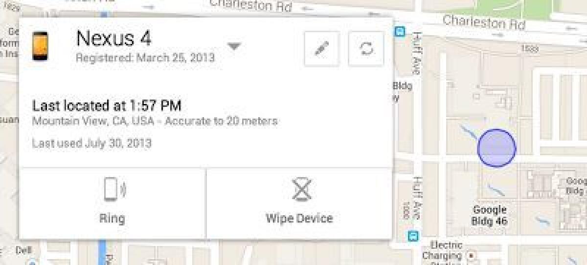 Android Device Manager, rintracciare e ritrovare lo smartphone Android perso o rubato - 