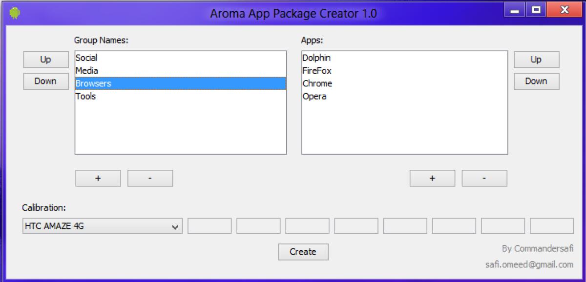AROMA App Package Creator: Applicazione per creare un pacchetto ZIP flashabile da Recovery con tutte le App preferite [Android] - 
