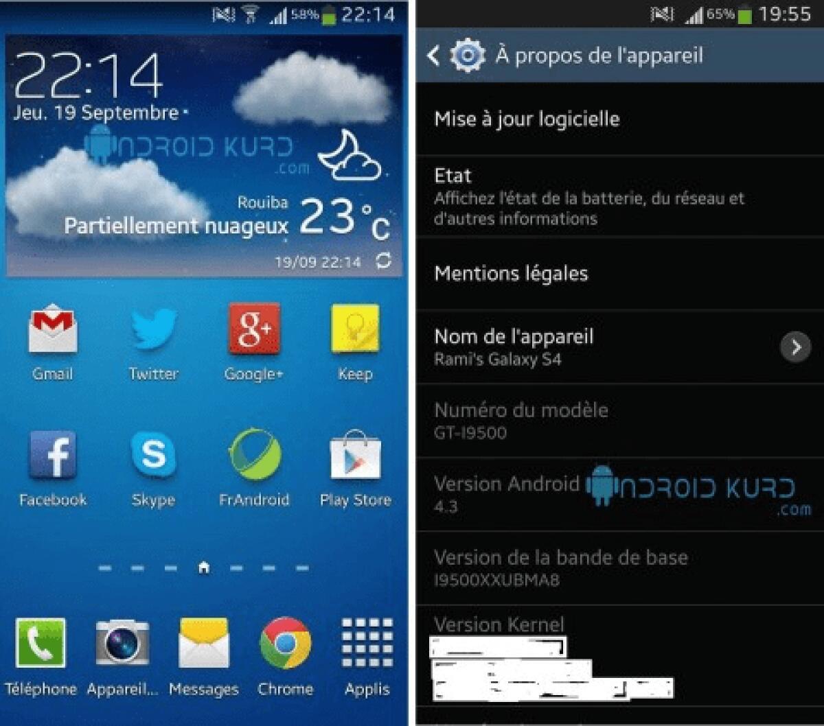 Quasi pronto Android 4.3 per il Galaxy S4 - 