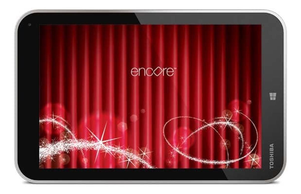 Toshiba Encore: nuovo tablet Windows 8 con display da 8 pollici - 