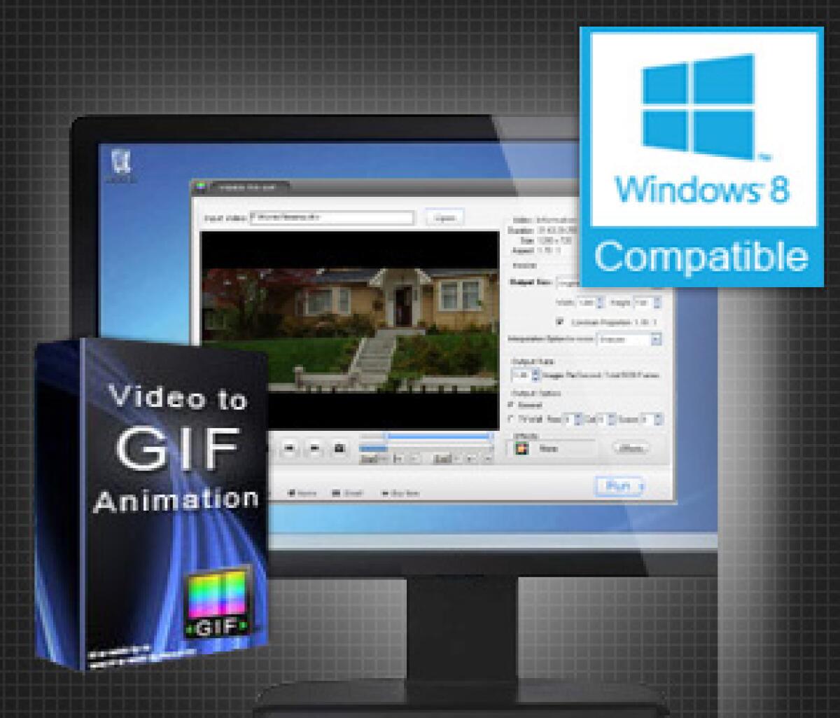 Watermark Video to GIF Converter Gratis con Licenza: Creare GIF dai Video [Windows App] - 