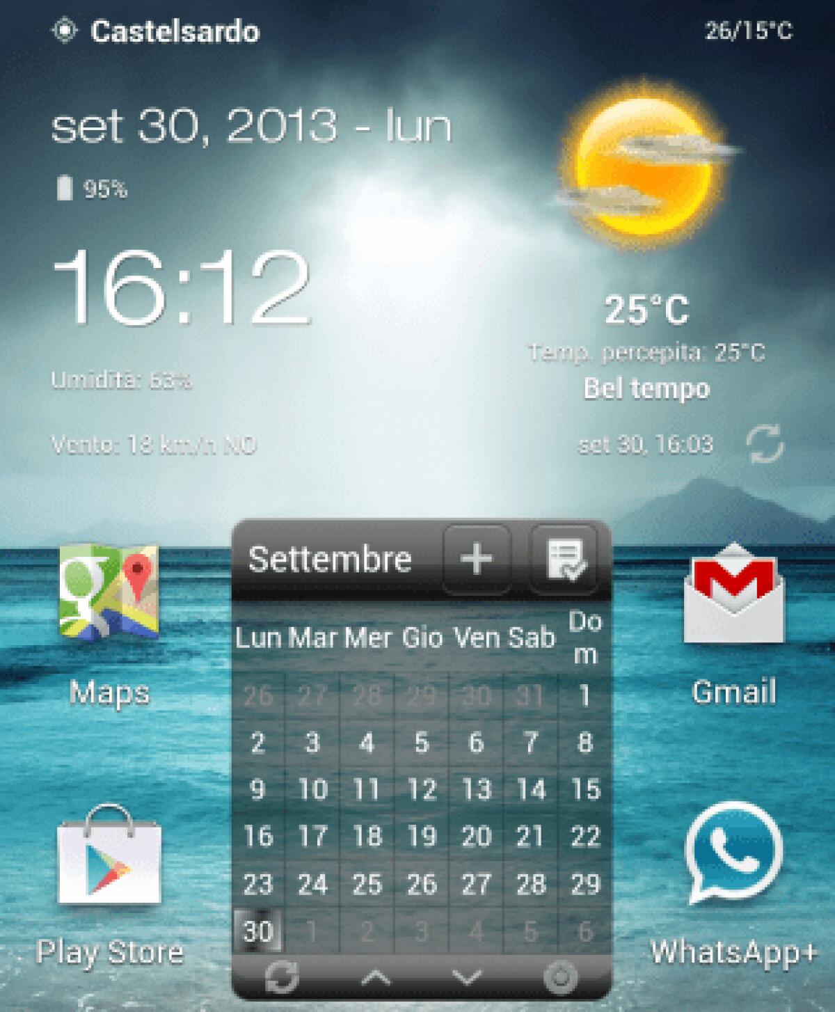 Migliori Widget Android per Meteo ed Orologio [Android App] - 