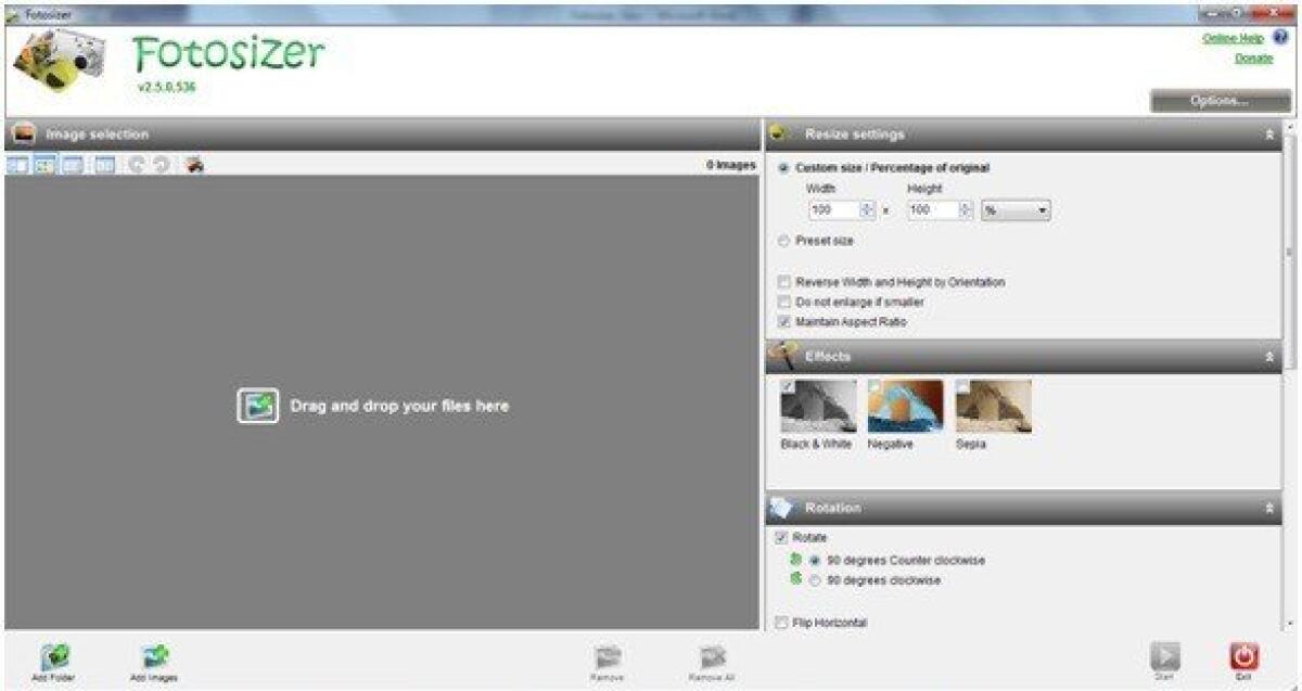 Migliori Programmi PC Windows: Fotosizer - 