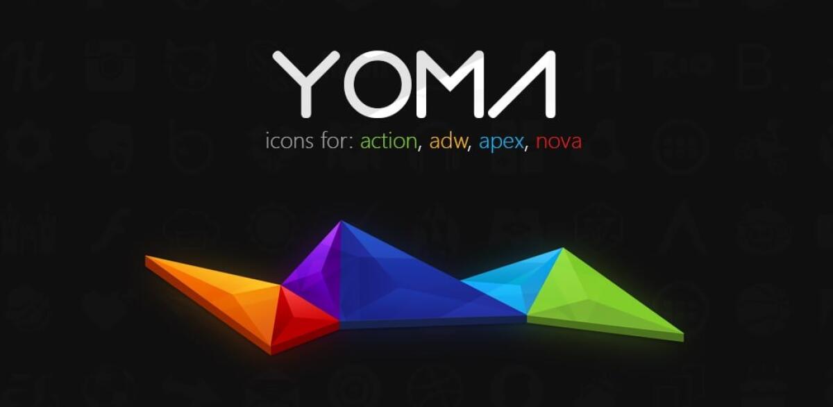 Migliori Temi e Icon Pack per Android: Yoma Icon Pack  (Nova Apex Go Theme) - 