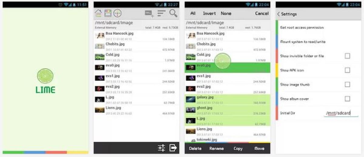 Migliori Programmi Android: Lime File Manager, per gestire al meglio i nostri file su Android - 