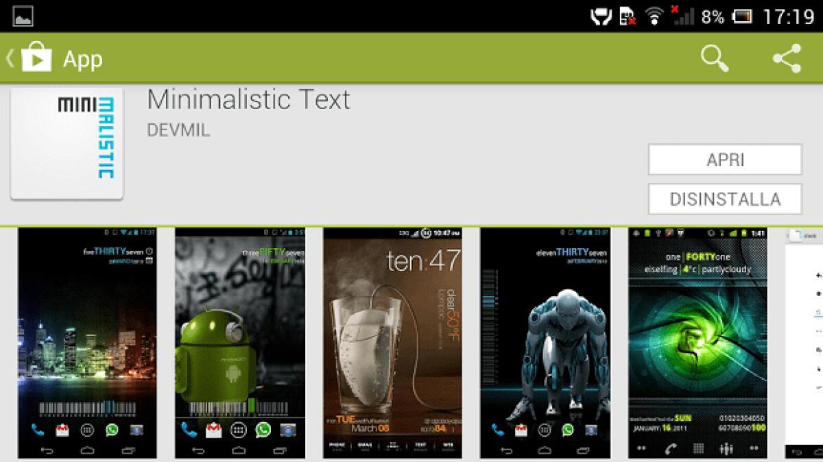 Download Minimalistic Text gratis solo per oggi con App del Giorno - 
