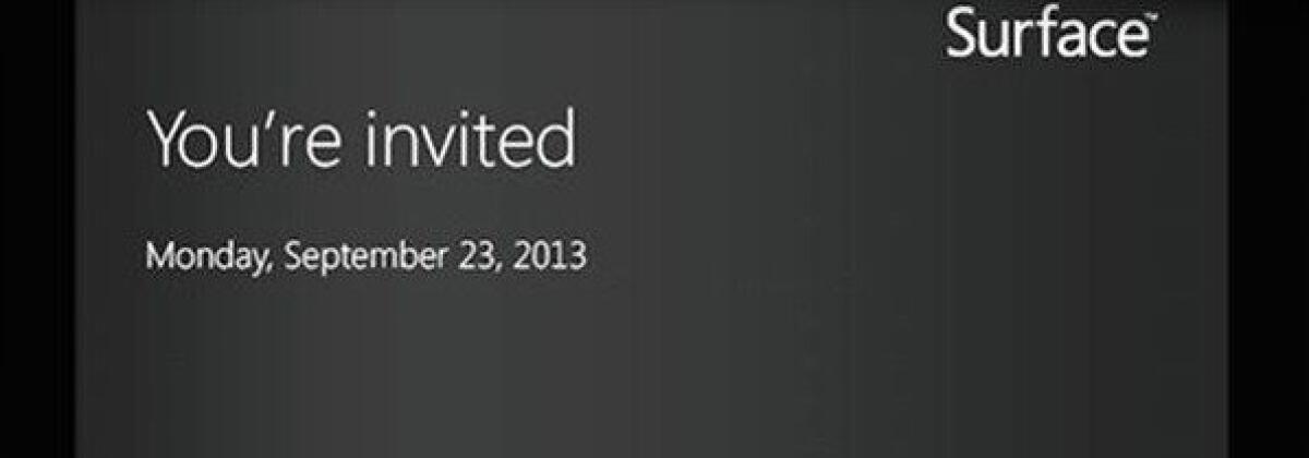 Surface 2 e Surface 2 Pro saranno presentati Ufficialmente il 23 Settembre - 
