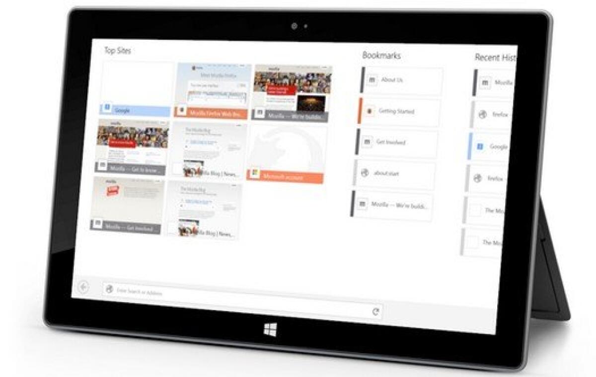 Download Mozilla Firefox Preview per Windows 8 - 