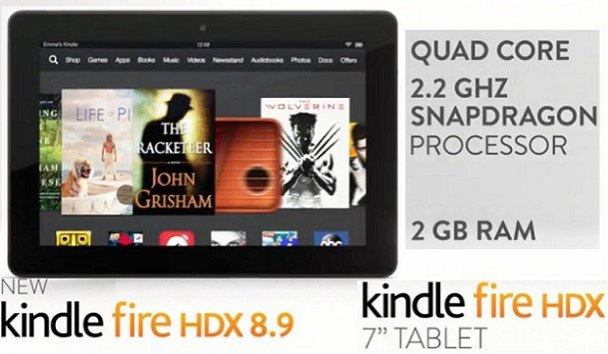 Amazon presenta i nuovi Kindle Fire HDX: caratteristiche, scheda tecnica, dettagli, prezzo, foto - 