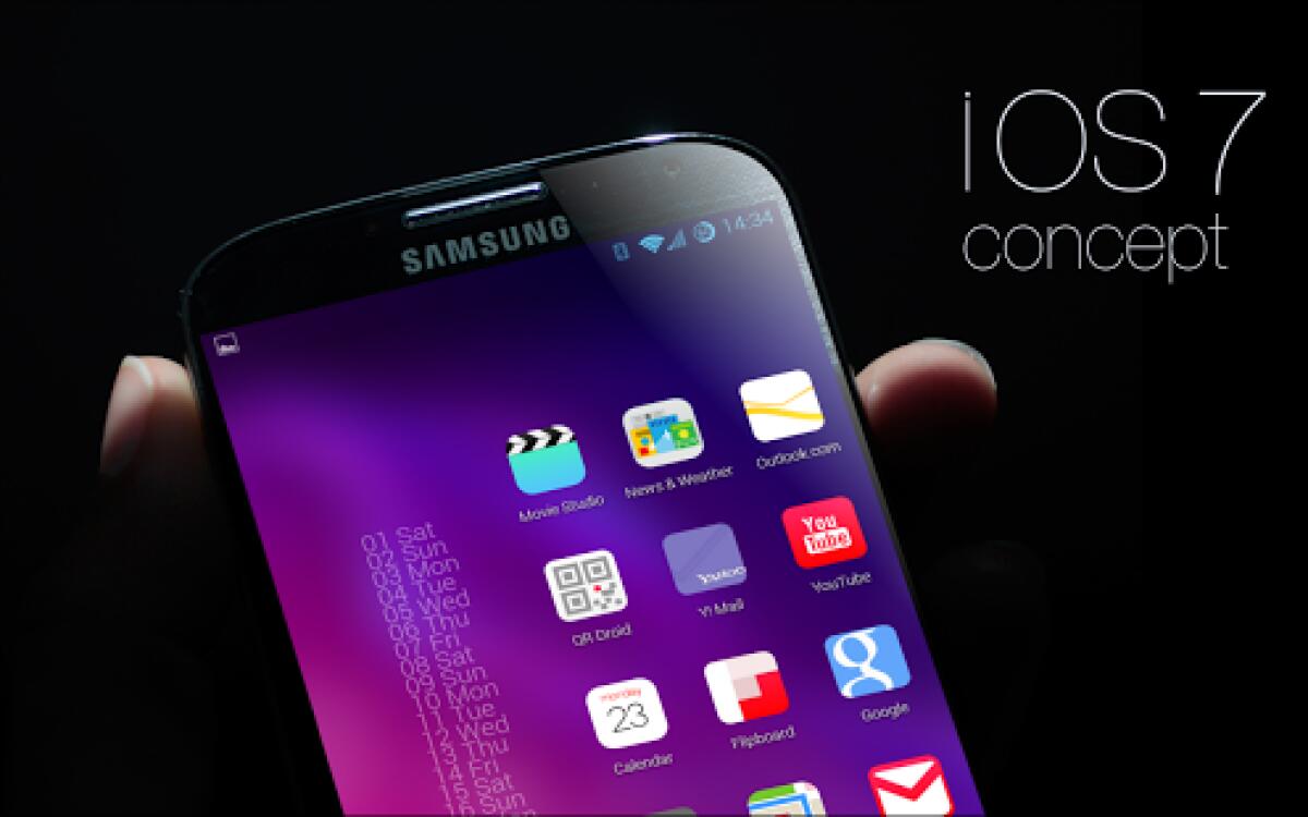 Trasformare Android in iOS 7 con il Miglior Tema per Apex, ADW e Nova [Android App] - 