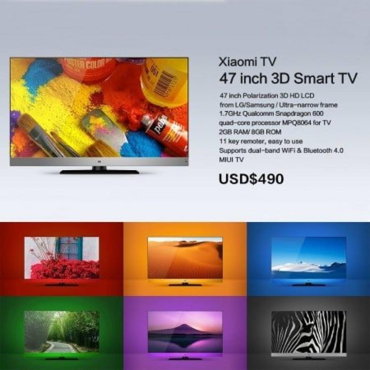 Xiaomi TV: ecco la TV con Android che si crede un tablet gigante - 