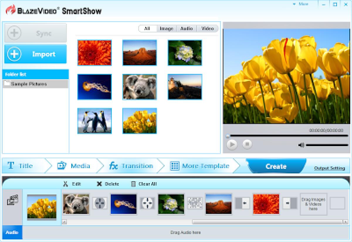 BlazeVideo SmartShow Gratis con Seriale: Crea fantastiche presentazioni con le tue Foto con splendidi SlideShow ad effetto [Windows App] - 