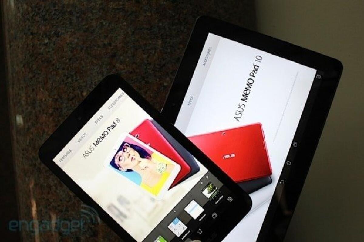 ASUS MeMO Pad 8 e MeMO Pad 10: caratteristiche, scheda tecnica, dettagli, foto - 