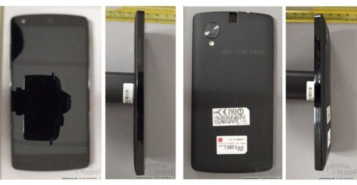 E' questo il Nexus 5: Foto reali direttamente dall'FCC - 