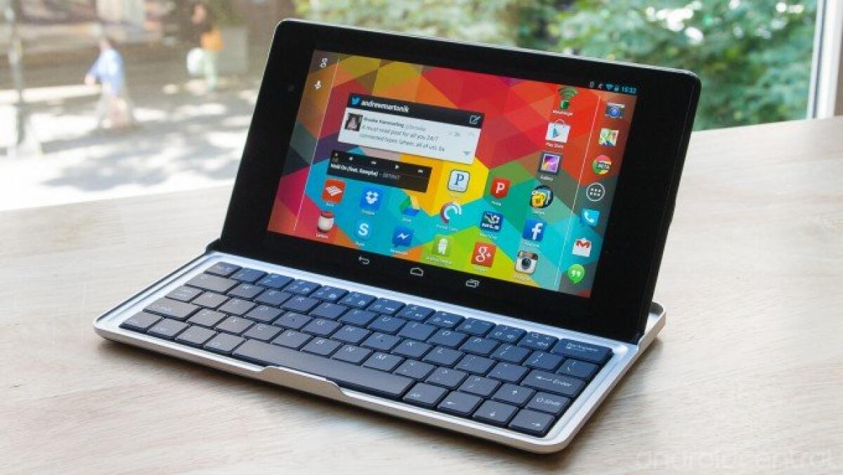 Tastiere e stand per Nexus 7 (2013): The MiniSuit Keyboard stand case - 