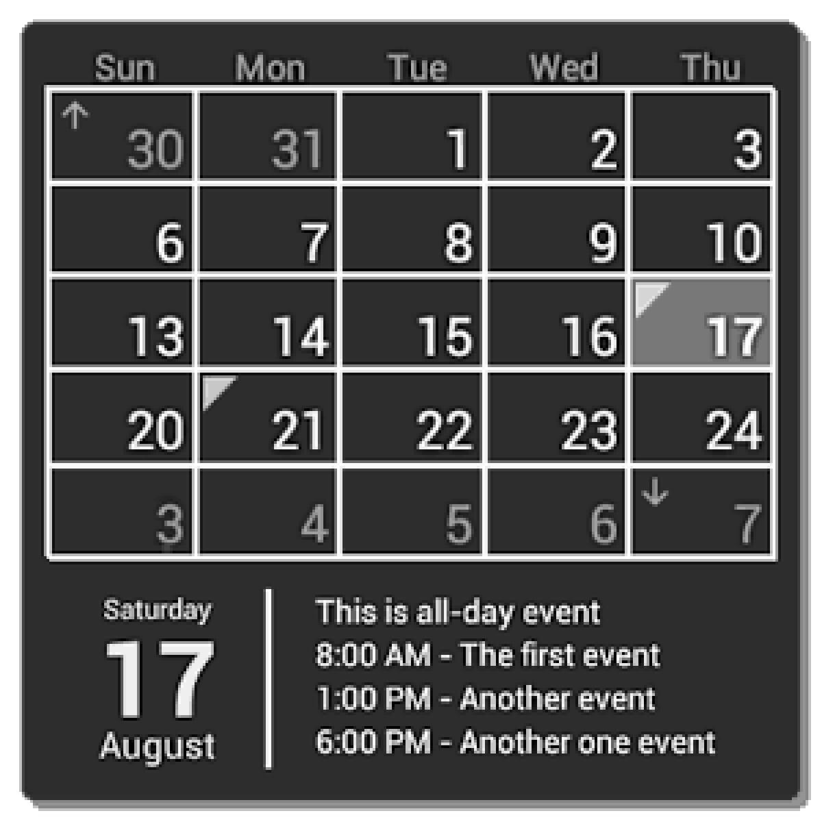Calendar Widget Pro Key Gratis: Spettacolari Widget Calendario per Android [App del Giorno - 100% Gratis] - 