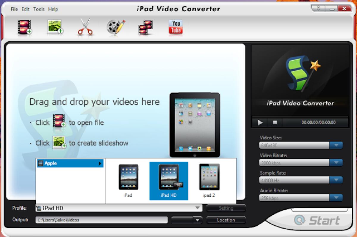 BlazeVideo iPad Video Converter Gratis: Convertire Video per iPad velocemente [Windows App] - 