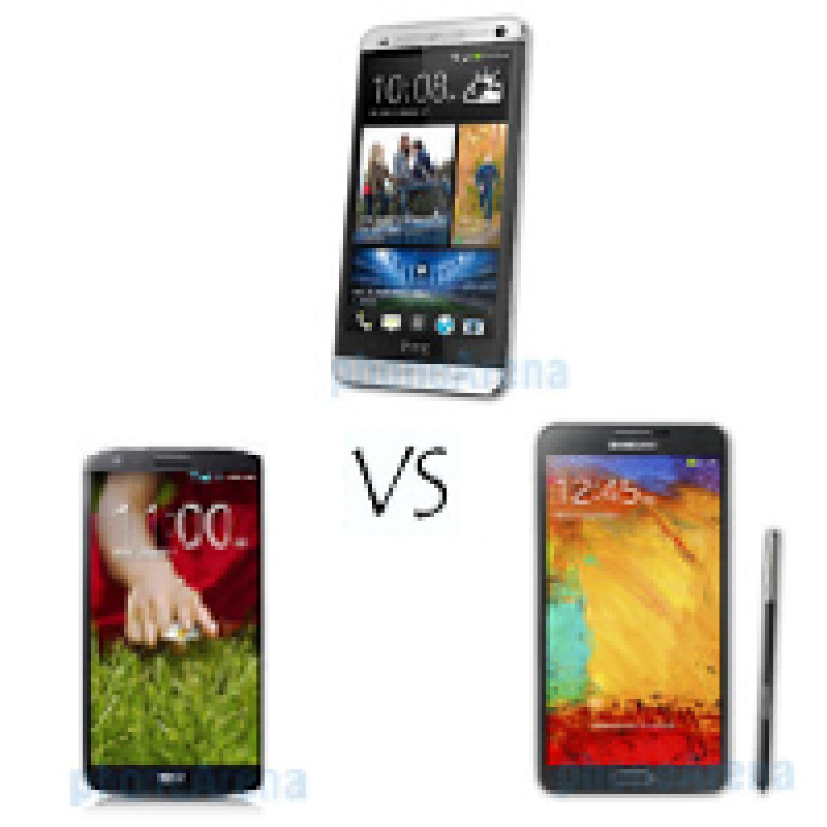 Sfida XXL: HTC One Max vs Samsung Galaxy Note 3 vs LG G2 - 