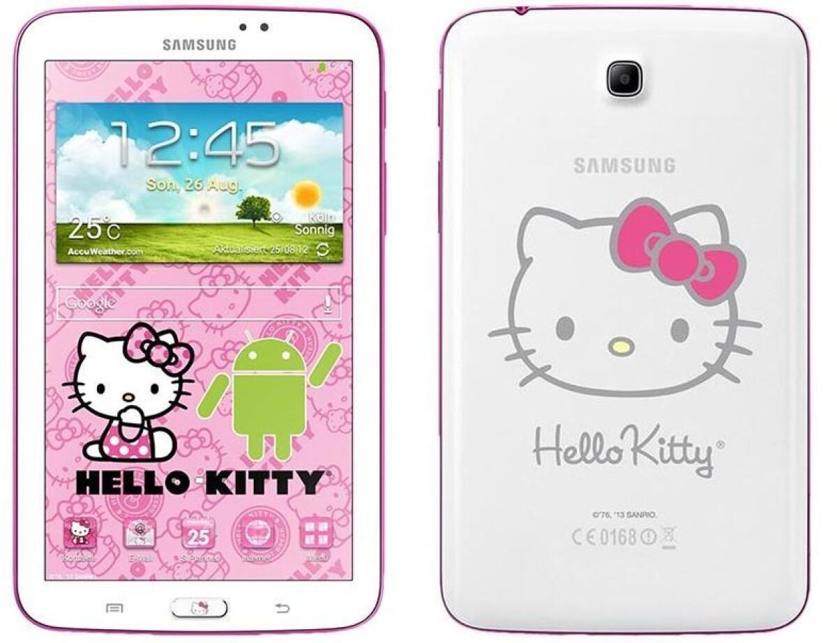 Ecco il Galaxy Tab 3 7.0 Hello Kitty Edition [Foto, Video e Caratteristiche tecniche] - 