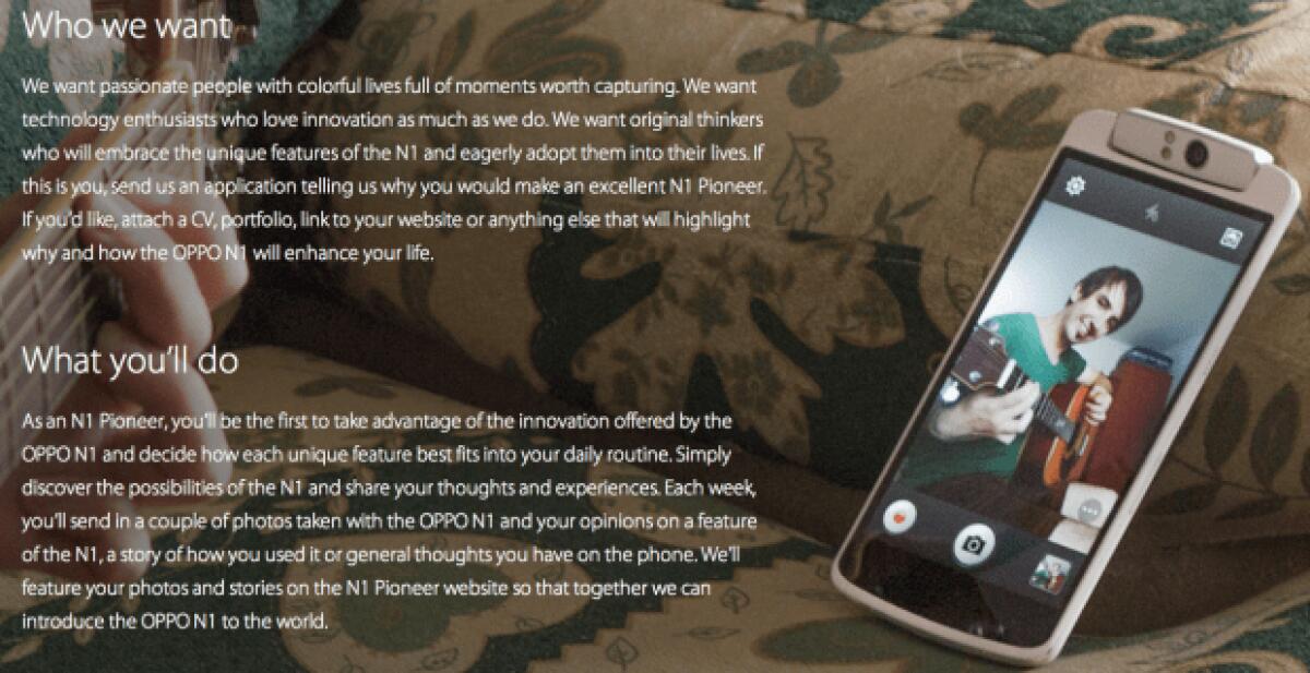 Prova in anteprima Oppo N1 a soli 99$: ecco come fare - 