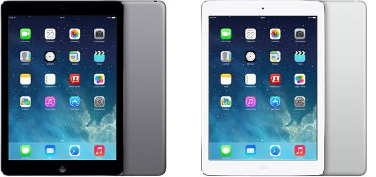 iPad Air e iPad Mini Retina: Data di uscita e prezzi ufficiali Italia [Foto e schede tecniche] - 