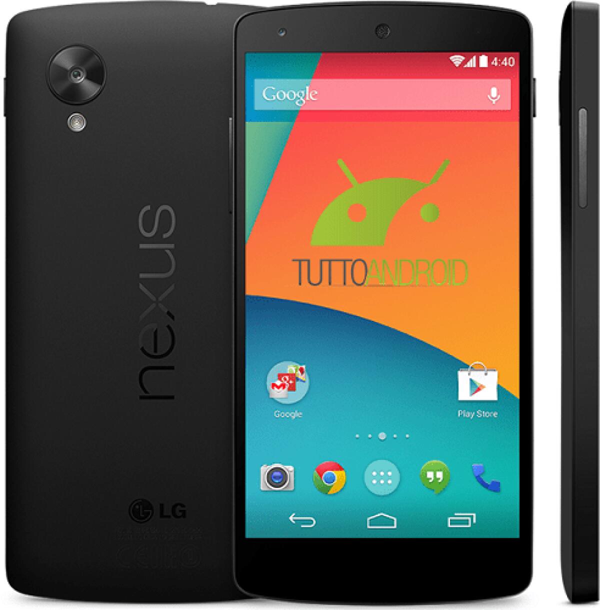 Notizie ufficiali sul Nexus 5: disponibile nella versione 16 o 32GB, ma stessa batteria da 2.300 mAh - 