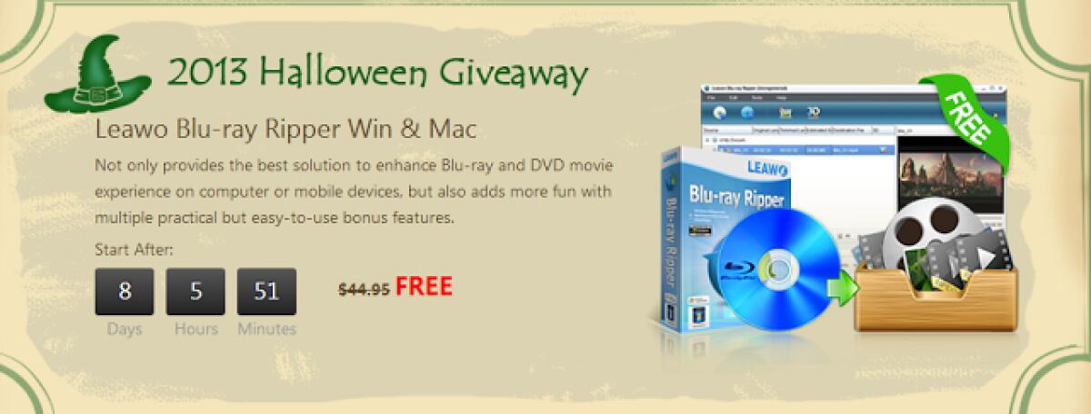 Leawo Blu-ray Ripper Gratis con Licenza: Estrarre e Convertire DVD e Blu-ray [Windows App] - 
