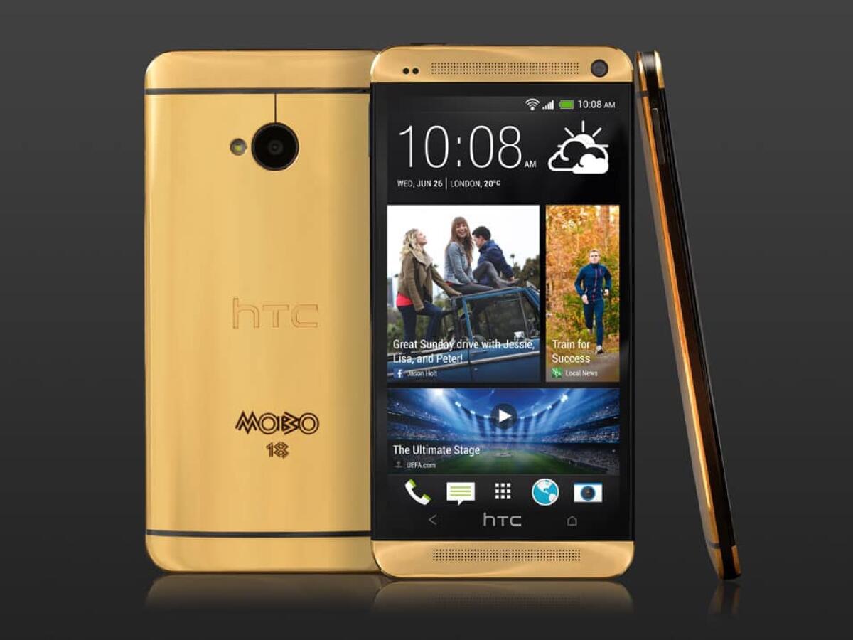 HTC One Gold è ufficiale: scocca in oro a 18 ct - 