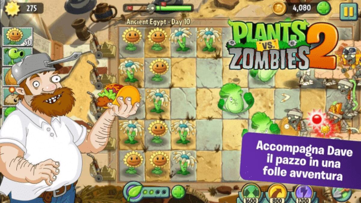 Il gioco Plants vs Zombies 2 finalmente disponibile sul Play Store Android - 