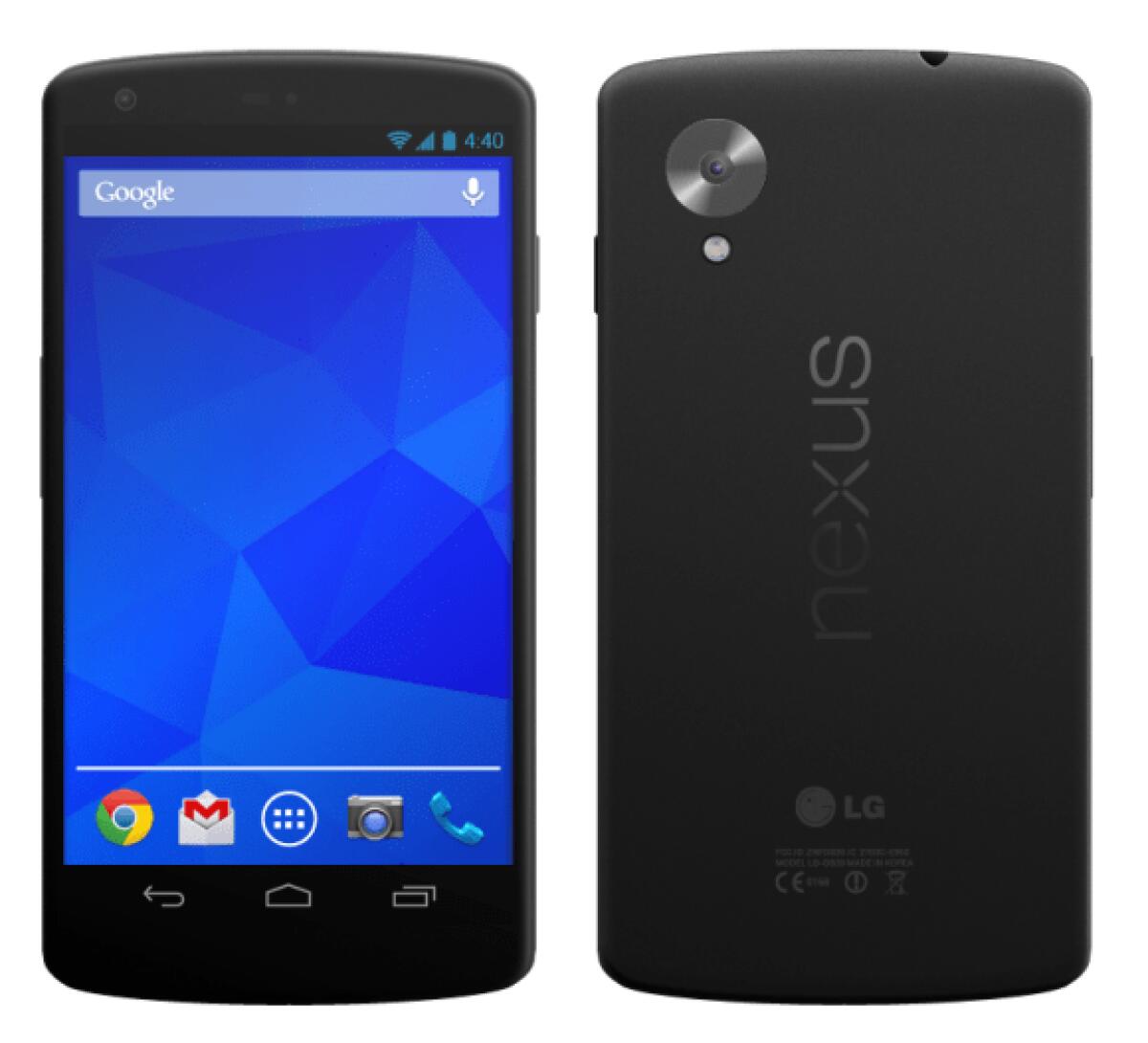 Novità su Nexus 5: da 16 0 32GB, con batteria da 2300 o 3000 mAh, partirà da 299$ - 