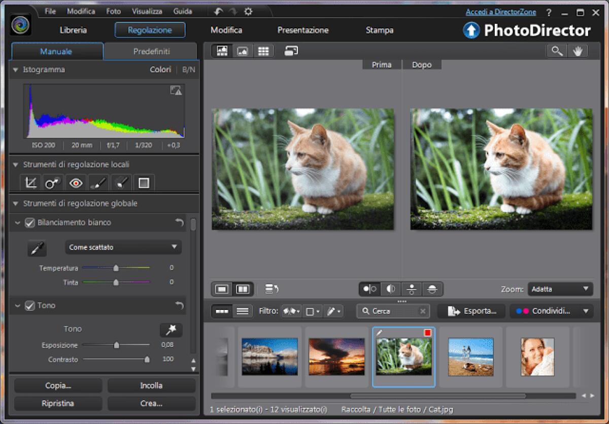 CyberLink PhotoDirector 4 Gratis: Organizza e modifica le tue foto facilmente su Windows - 