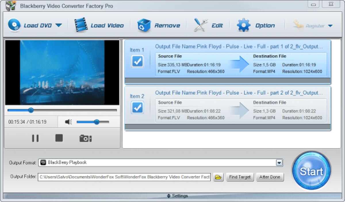 WonderFox BlackBerry Video Converter Factory Pro Gratis: Convertire video per Blackberry [Windows App] - 