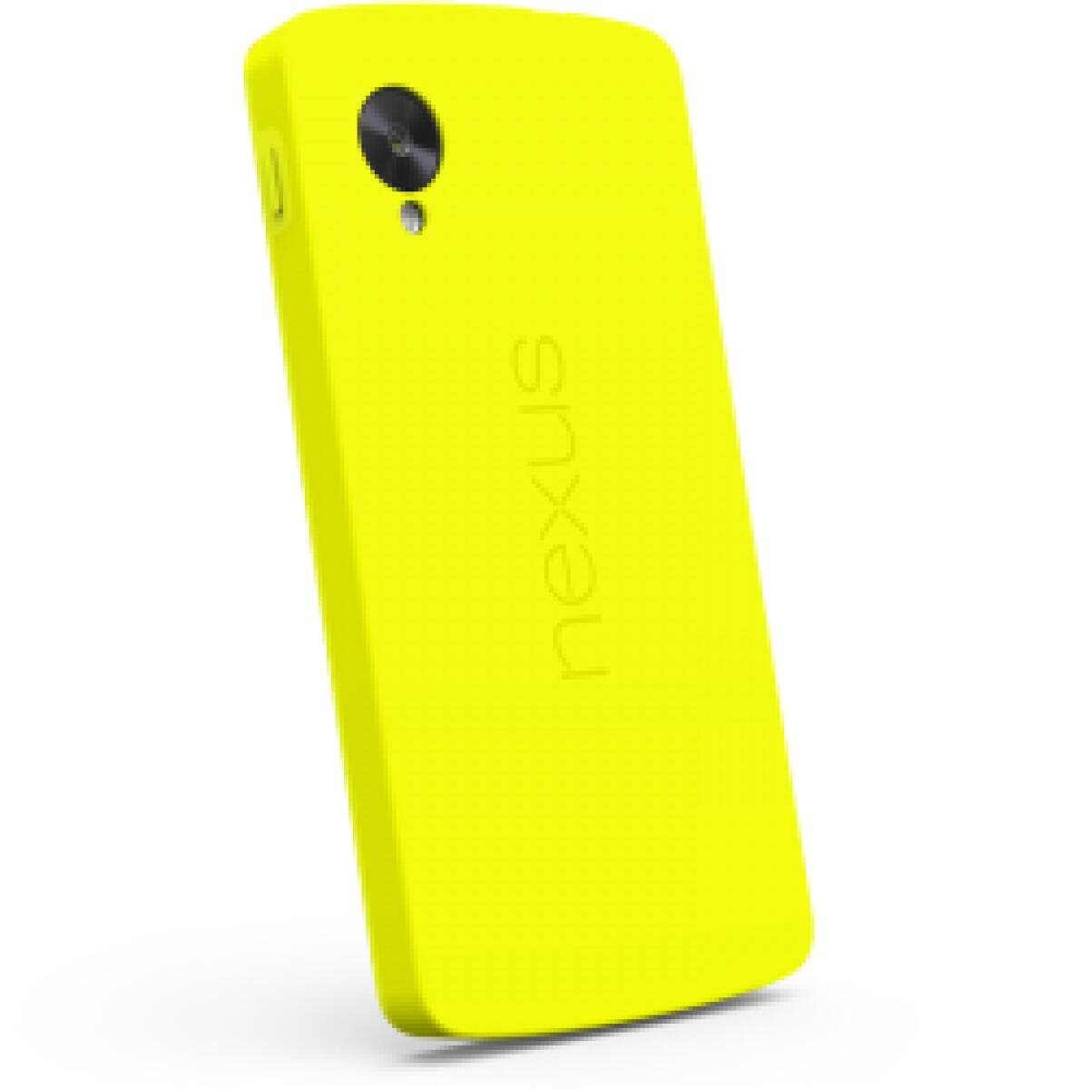 Custodia bumper originale per Nexus 5 disponibile sul Play Store di Google - 