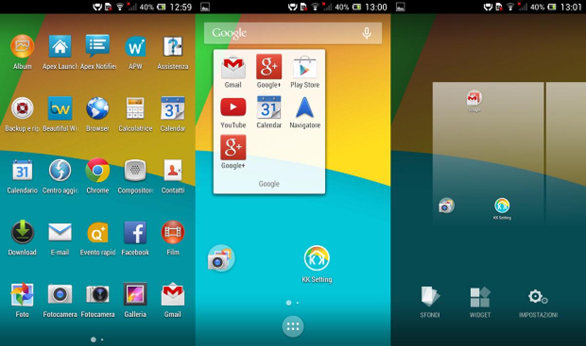Migliori Programmi Android: KitKat Launcher - 