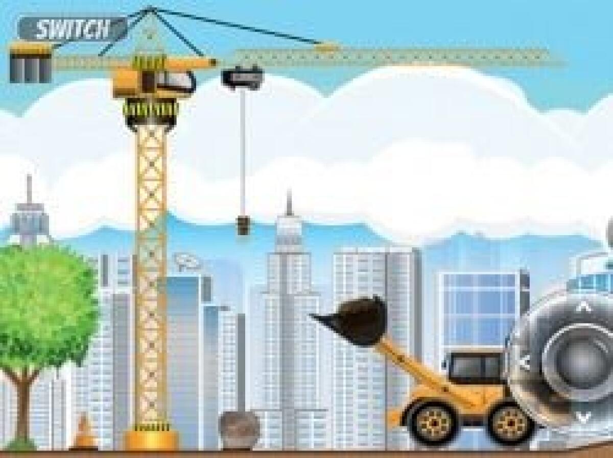 Construction City: gioco gratis per Android per guidare una ruspa, un camion o un muletto - 