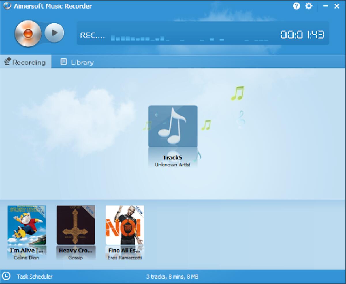Aimersoft Music Recorder gratis: Registra l'audio da qualsiasi fonte [Windows App] - 