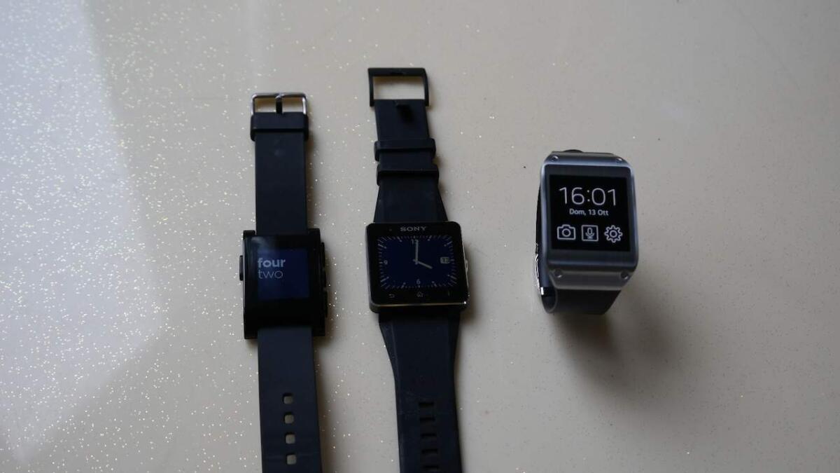 Quale Smartwatch acquistare? Meglio il Pebble, il Sony Smartwatch 2 o il Samsung Galaxy Gear? - 