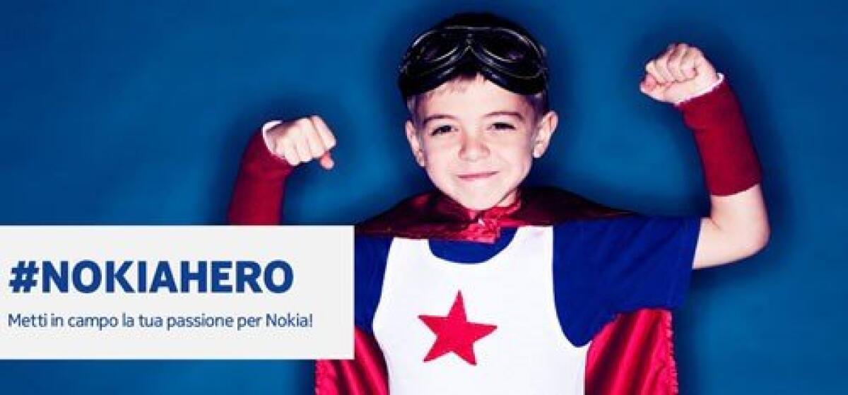 Vuoi lavorare con Nokia Italia? La tua occasione è #Nokiahero - 