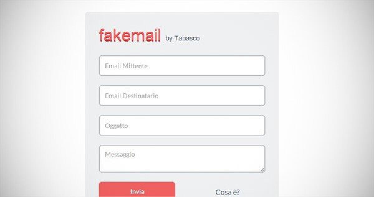 Fakemail: Ecco un modo facile per inviare eMail false [Web 2.0] - 