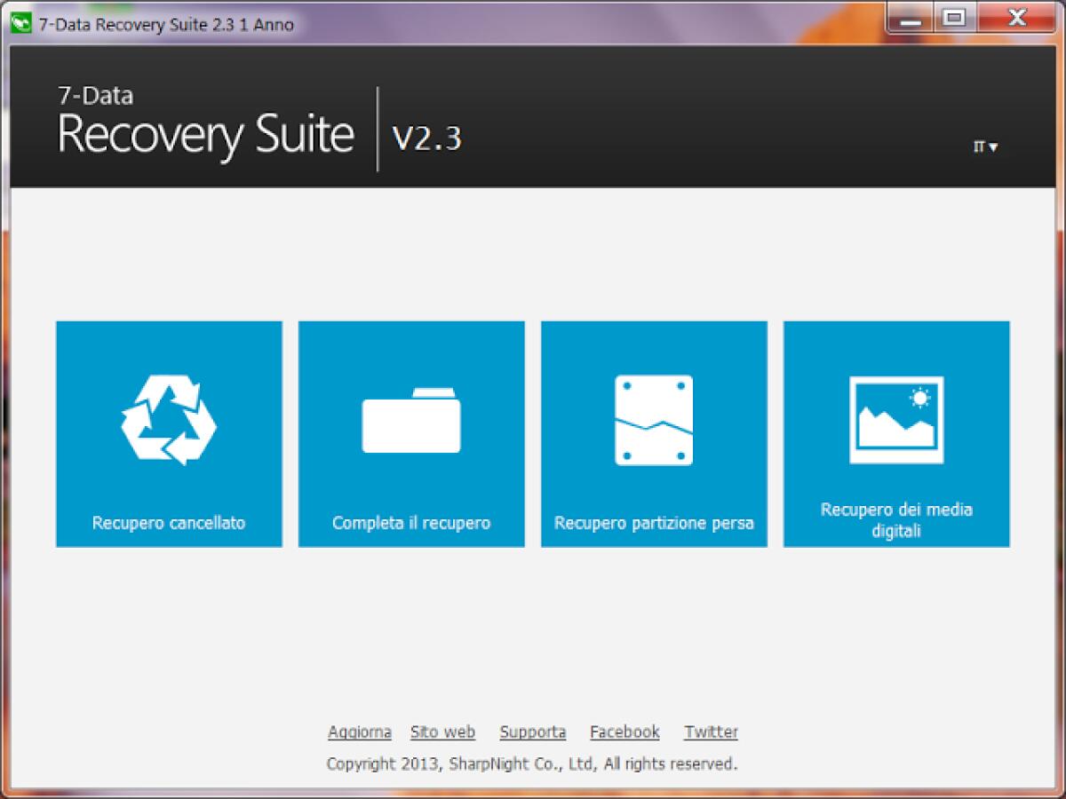 7-Data Recovery gratis con licenza per 1 anno: Recuperare dati e foto perse o cancellate da Hard Disk, Memorie fotocamere e altro [Windows App] - 