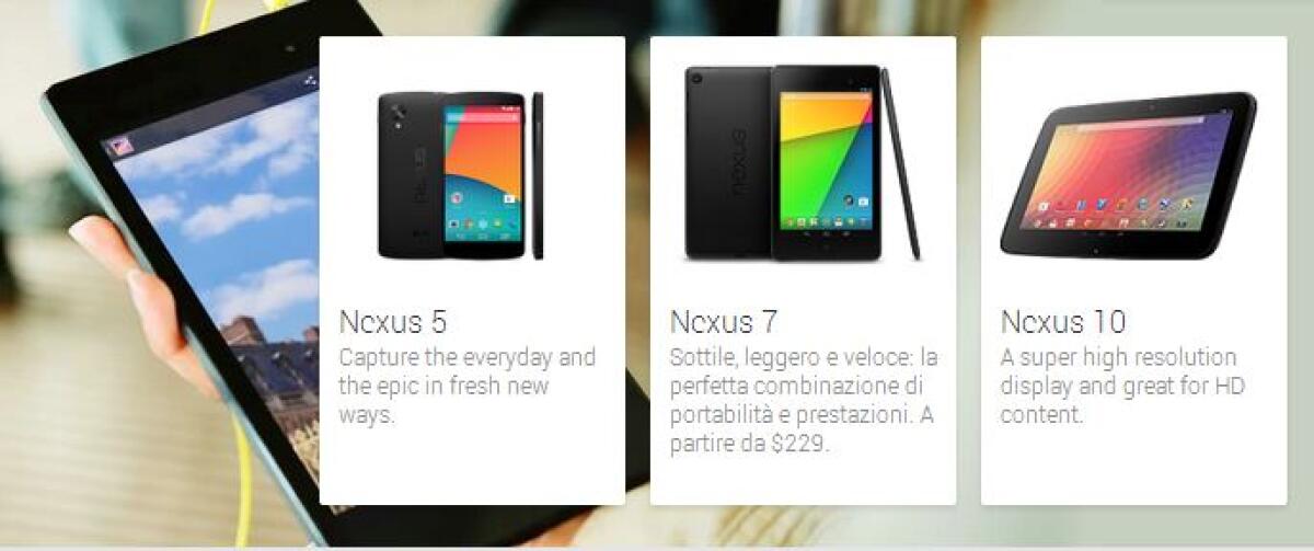 Nexus 4 scompare dal Play Store Google per fare posto al Nexus 5 - 