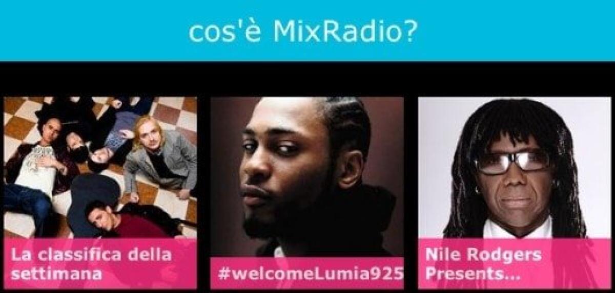 Nokia presenta MixRadio con Play Me: cosa è e come funziona? - 