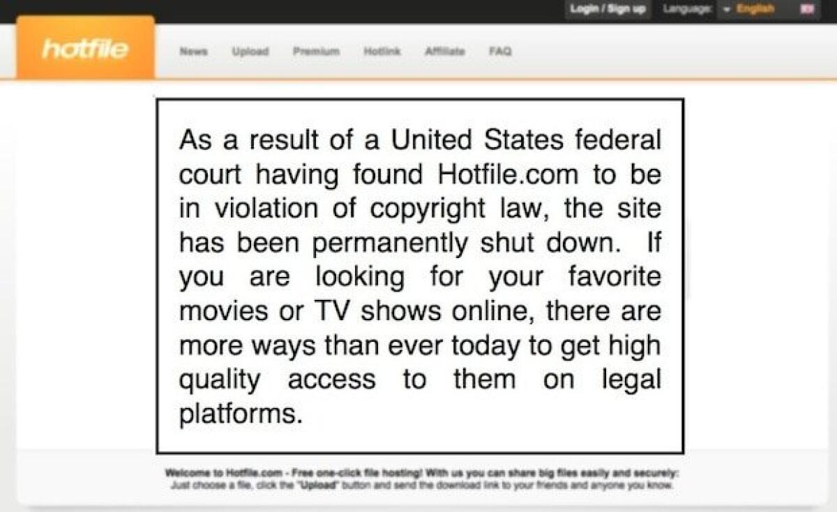 Hotfile chiude per sempre: i file degli utenti saranno cancellati - 