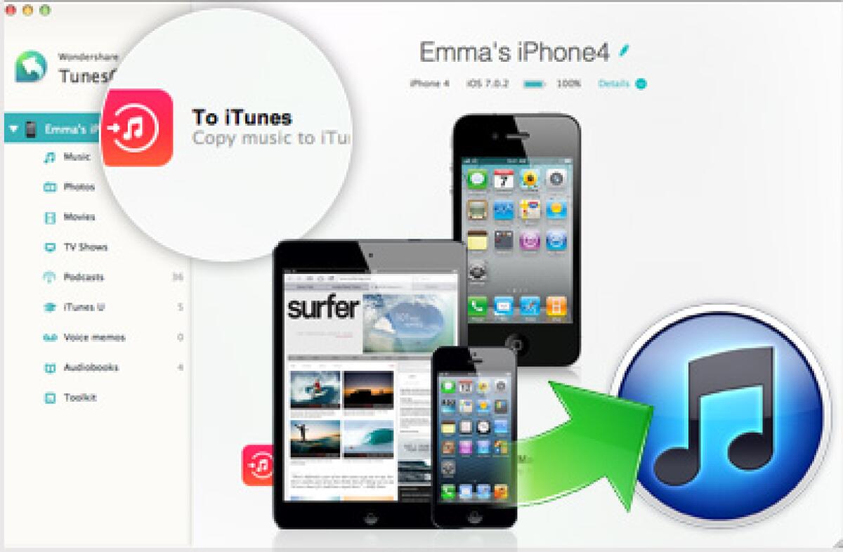 Wondershare TunesGo gratis: Ripristinare la libreria di iTunes facilmente [Windows App] - 