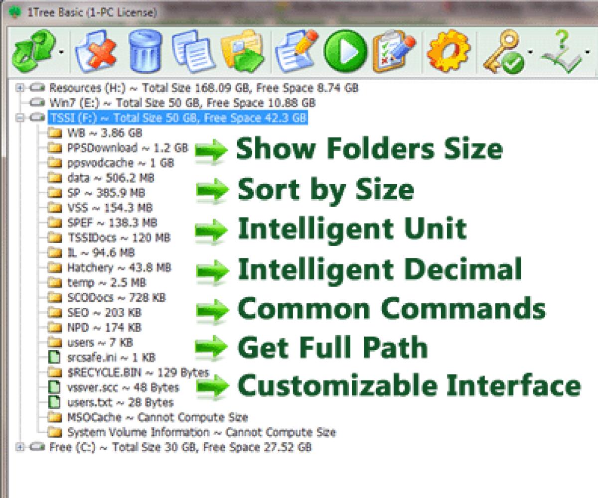 1Tree Basic 3.0 Gratis: Scoprire quali file occupano più spazio sul nostro Hard Disk [Windows App] - 
