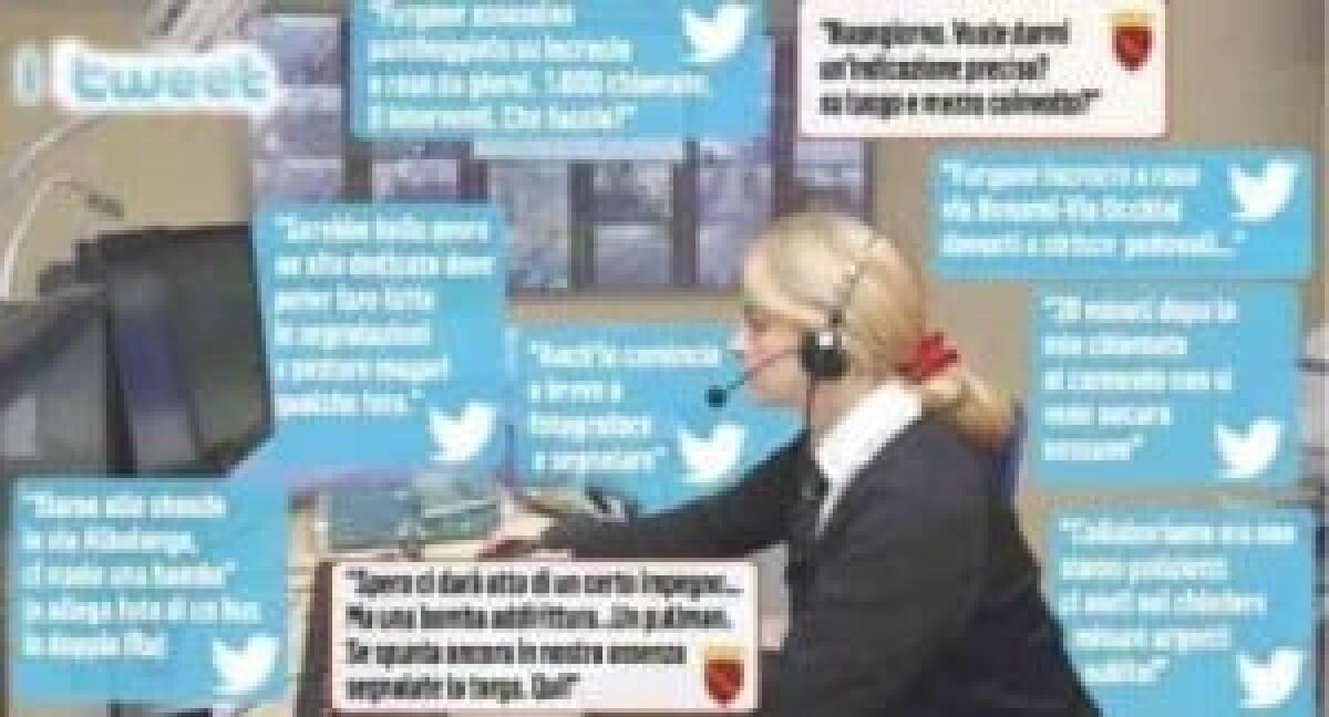 Roma: Il corpo dei Vigili Urbani diventa Social! Le Segnalazioni con un Tweet - 