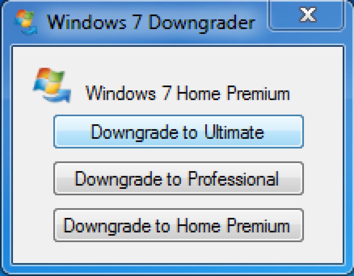 [Tutorial] Come effettuare il Downgrade di Windows 7 verso edizioni minori senza formattare! (Ultimate verso Professional, Home Premium, Basic, x86, x64 ) - 